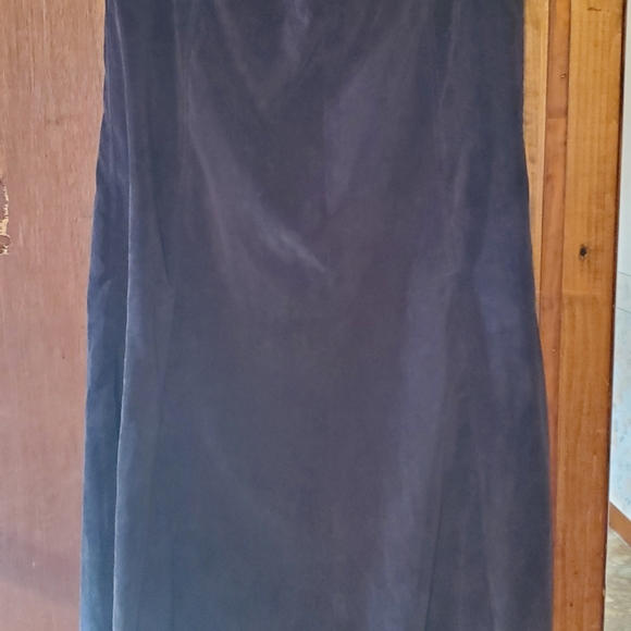 Black Corduroy Skirt - Picture 2 of 3
